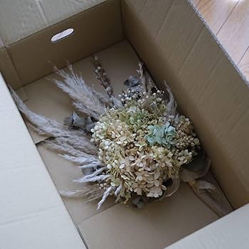 Amazon | ドライフラワー＊アンティーク風＊アナベル